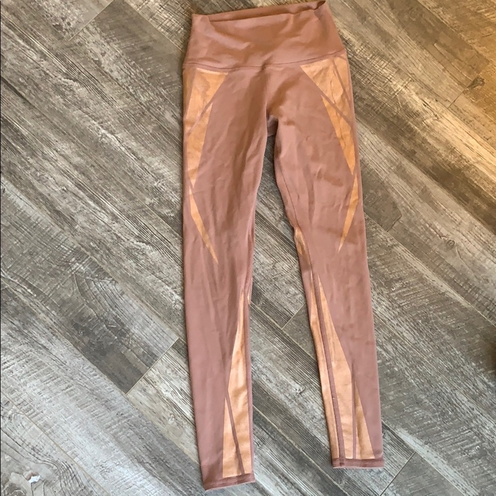 Alo high waist foiled detail leggings S